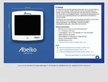 Tablet Screenshot of echolog.abelko.se